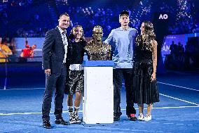 2024 Australian Open - Lleyton Hewitt Unveils His Statue
