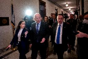 Boeing CEO Meets US Senators - Washington
