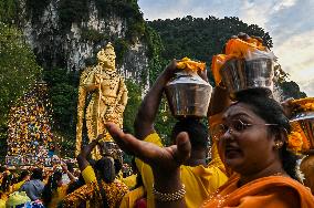 Thaipusam  Celebration In Malaysia 2024
