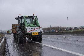 Farmers Protest on A1 - Seclin