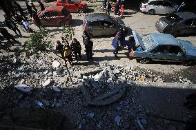 MIDEAST-GAZA-RAFAH-ISRAEL-AIRSTRIKE