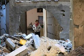 MIDEAST-GAZA-RAFAH-ISRAEL-AIRSTRIKE