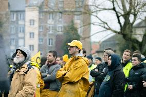 Farmers Protest - Rennes