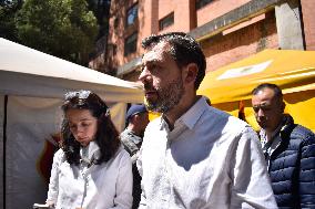 Bogota's Wildfires - Carlos Fernando Galan Press Conference