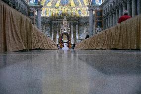 Pope Francis Presides The Vespers - Rome