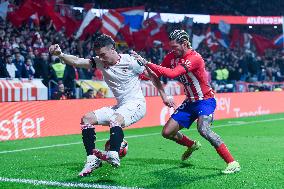 (SP)SPAIN-MADRID-FOOTBALL-KING'S CUP-QUARTERFINAL-ATLETICO DE MADRID VS SEVILLA