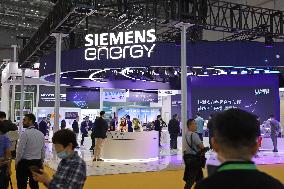 Siemens Energy Exhibition Area at 6TH CIIE in Shanghai