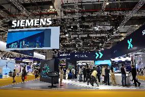 Siemens Energy Exhibition Area at 6TH CIIE in Shanghai