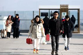 2024 Spring Festival Transport Begins  in Qingdao