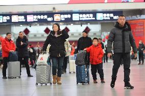 2024 Spring Festival Transport Begins  in Shenyang