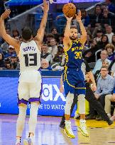 (SP)U.S.-SAN FRANCISCO-BASKETBALL-NBA-KINGS VS WARRIORS