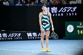 Australian Open Semi-Finals - Zheng Defeats Yastremska