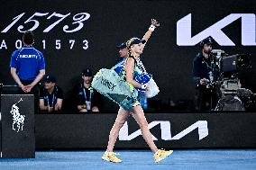 Australian Open Semi-Finals - Zheng Defeats Yastremska