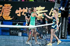 Australian Open Semi-Finals - Zheng Defeats Yastremska