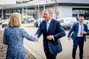 King Willem-Alexander Visit Maritime Industry - The Netherlands