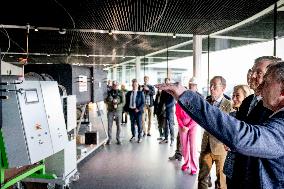 King Willem-Alexander Visit Maritime Industry - The Netherlands