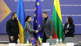 EU and Lithuania to provide EUR 15.5 million for school shelters in Ukraine