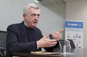 Interview of Filippo Grandi in Kyiv