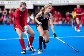 Great Britain v Canada - FIH Women's Olympic Hockey Qualifying Tournament