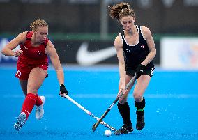 Great Britain v Canada - FIH Women's Olympic Hockey Qualifying Tournament