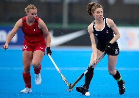 Great Britain v Canada - FIH Women's Olympic Hockey Qualifying Tournament