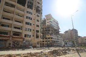 MIDEAST-GAZA CITY-ISRAEL-ATTACKS-AFTERMATH