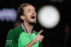 (SP)AUSTRALIA-MELBOURNE-TENNIS-AUSTRALIAN OPEN-MEN'S SINGLES SEMIFINALS