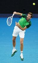 (SP)AUSTRALIA-MELBOURNE-TENNIS-AUSTRALIAN OPEN-MEN'S SINGLES SEMIFINALS