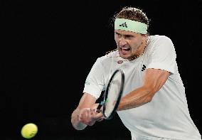 (SP)AUSTRALIA-MELBOURNE-TENNIS-AUSTRALIAN OPEN-MEN'S SINGLES SEMIFINALS