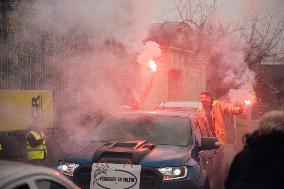 Farmers Protest - Rennes