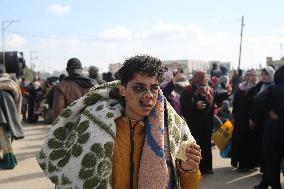 MIDEAST-GAZA-KHAN YOUNIS-EVACUATION