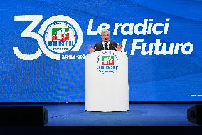 Forza Italia - Celebrations For The Party's 30th Anniversary In Rome