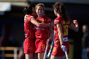 Spain v Malaysia - FIH Women's Olympic Hockey Qualifying Tournament