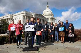 Gun Violence Survivors Press Conference At U.S. Capitol