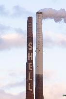 Shell Oil Refinery In Wesseling