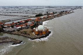 Abrasion And Rising Sea Level Threatening The North Coast Of West Java