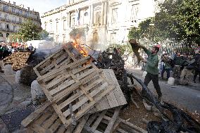 Farmers Protest - Montpellier