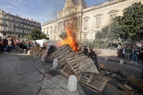 Farmers Protest - Montpellier