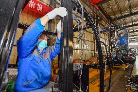 A High-horsepower Tractor Manufacturing Company in Qingzhou