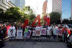 Demonstration Of Global Action For Ayotzinapa