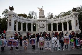 Demonstration Of Global Action For Ayotzinapa