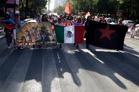 Demonstration Of Global Action For Ayotzinapa