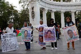 Demonstration Of Global Action For Ayotzinapa