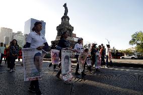 Demonstration Of Global Action For Ayotzinapa