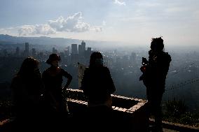 Bogota Fights Wildfires Amid It's Fifth Day Of Fires