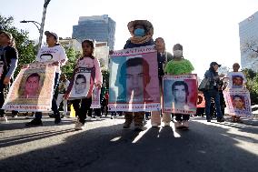Demonstration Of Global Action For Ayotzinapa
