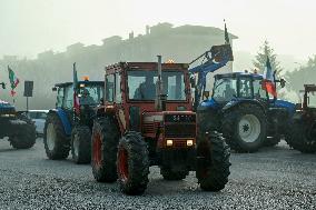 Farmers Are Also Protesting In Italy