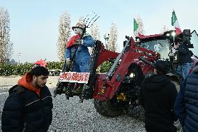Farmers Are Also Protesting In Italy