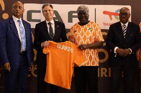 Blinken Visits Cote d'Ivoire