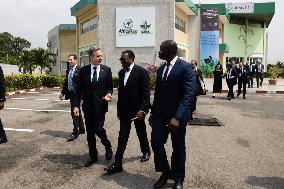 Blinken Visits Cote d'Ivoire